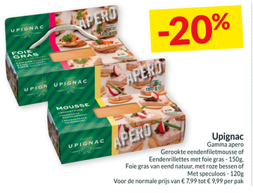 Aanbieding: Upignac Gamma apero