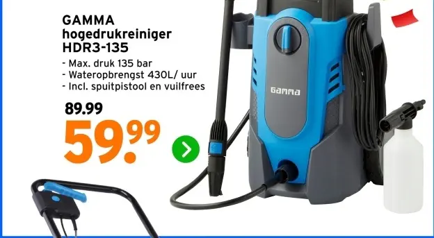 Aanbieding: hogedrukreiniger HDR3-135