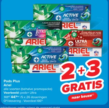 Aanbieding: Pods Plus Ariel