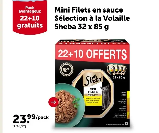 Offre: Mini Filets en sauce Sélection à la Volaille