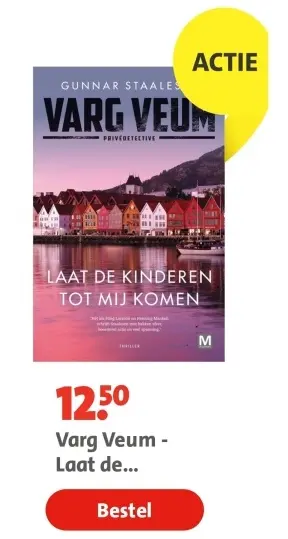 Aanbieding: Boek - Varg Veum - Laat de kinderen tot mij komen