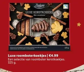 Aanbieding: Luxe roomboterkoekjes