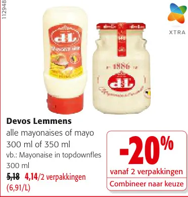 Promotie: Alle mayonaises of mayo