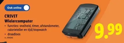 Promotie: Wielercomputer