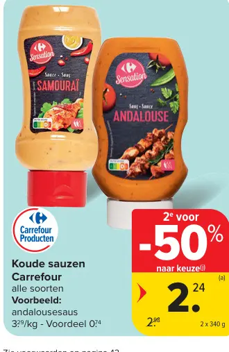 Promotie: Koude sauzen