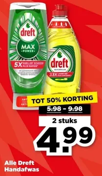 Aanbieding: Alle Dreft Handafwas
