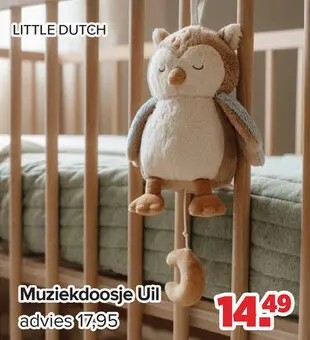 Promotie: Muziekdoosje Uil