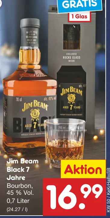 Aanbieding: Jim Beam Black 7 Jahre