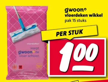 Aanbieding: gwoon vloerdeken wikkel