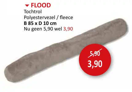 Aanbieding: Flood Tochtrol Polyestervezel / fleece