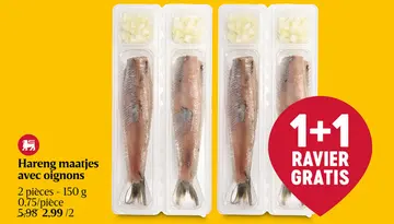 Offre: Hareng maatjes avec oignons