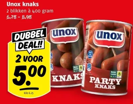Aanbieding: knaks