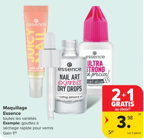 Offre: Maquillage Essence