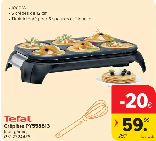 Offre: Crêpière PY558813