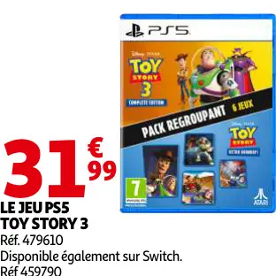 Promotie: Le Jeu PS5 Toy Story 3