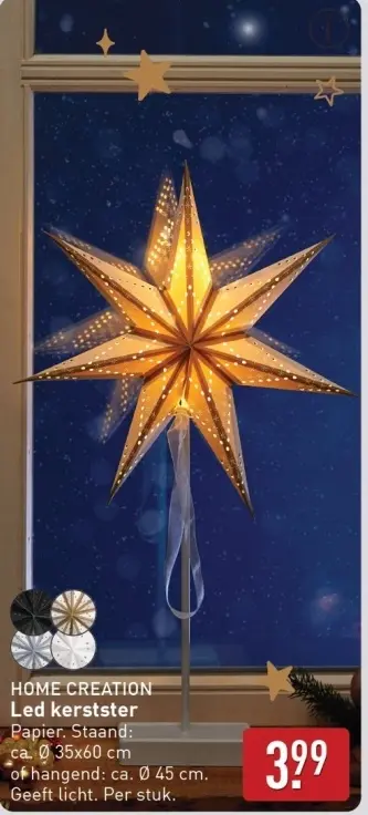 Aanbieding: Led kerstster