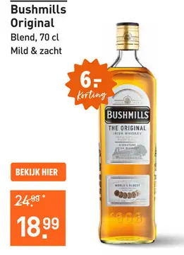 Aanbieding: Bushmills Original