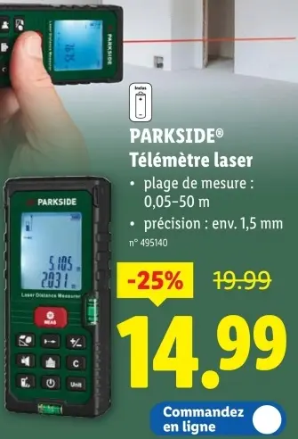 Offre: Télémètre laser