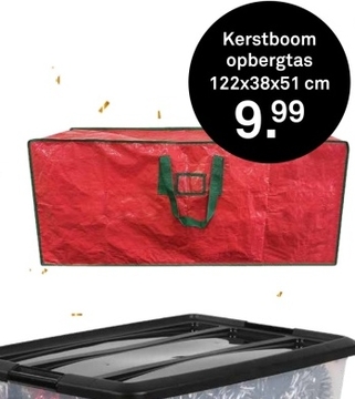 Aanbieding: Kerstboom opbergtas