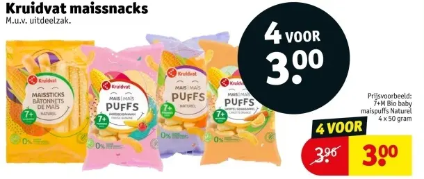 Aanbieding: Maissnacks
