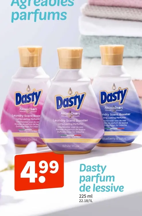 Offre: Dasty parfum de lessive