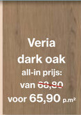 Aanbieding: PVC vloer Veria dark oak