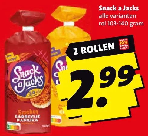 Aanbieding: Snack a Jacks