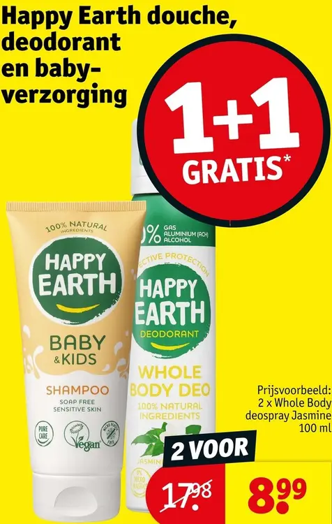 Promotie: Douche, deodorant en babyverzorging