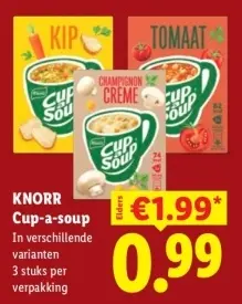Aanbieding: Cup-a-soup