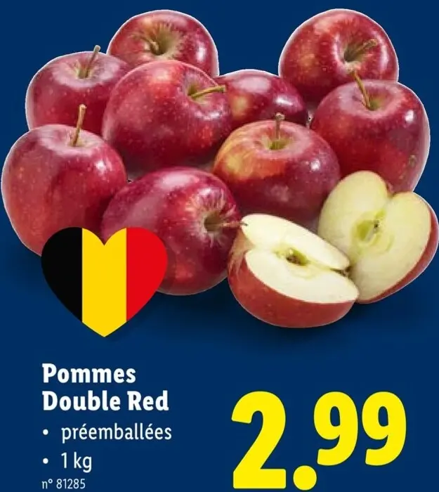 Offre: Pommes Double Red