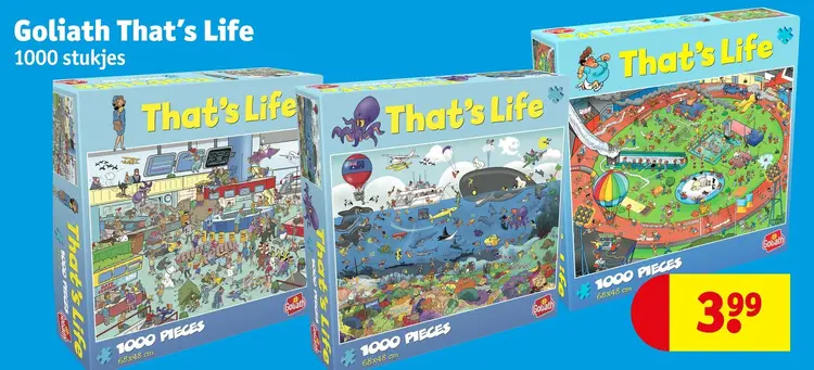 Promotie: Goliath That's Life