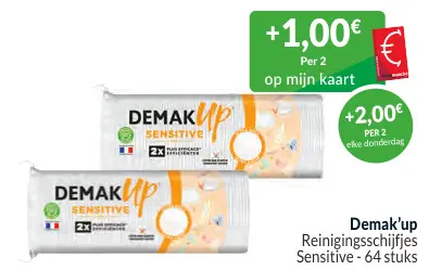 Promotie: Reinigingsschijfjes Sensitive