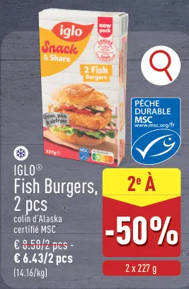 Offre: Fish Burgers