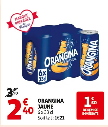 Promotie: Orangina jaune