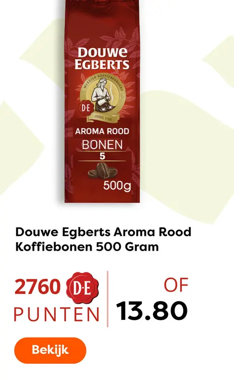 Aanbieding: Aroma Rood Koffiebonen