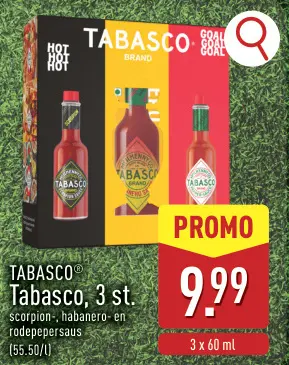 Promotie: Tabasco