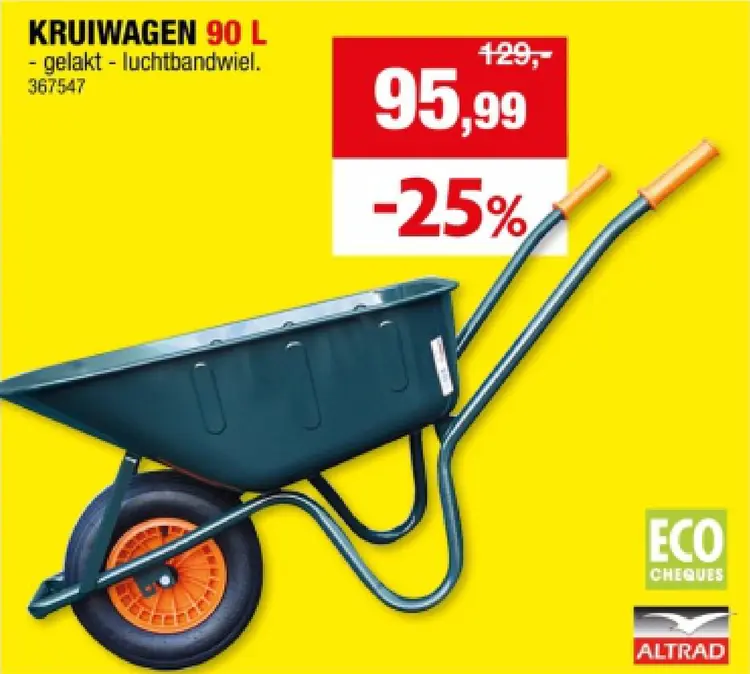 Promotie: Kruiwagen