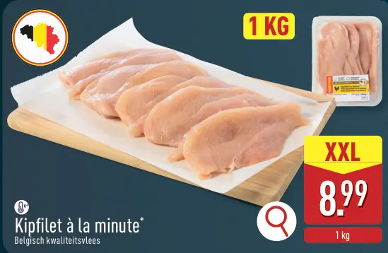 Promotie: Kipfilet à la minute