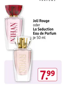 Aanbieding: Joli Rouge oder La Seduction Eau de Parfum