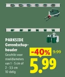 Aanbieding: Gereedschaphouder