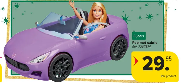 Aanbieding: Pop met cabrio