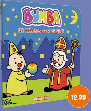Aanbieding: Bumba Kartonboek - De Helpers van de Sint