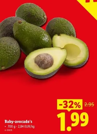 Promotie: Baby-avocado's