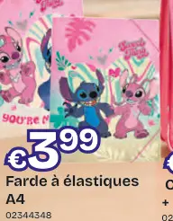 Offre: Farde à élastiques