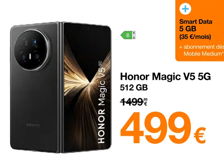 Offre: Honor Magic V5 5G