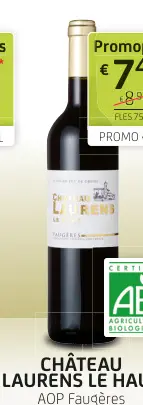Promotie: Château Laurens Le Haut AOP Faugères