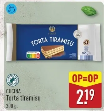 Aanbieding: Torta tiramisu