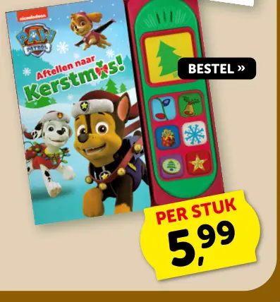 Promotie: Paw Patrol Aftellen naar Kerstmis!