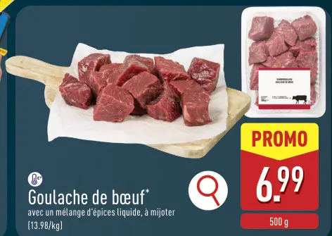 Offre: Goulache de bœuf