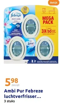 Aanbieding: Ambi Pur Febreze luchtverfrisser...